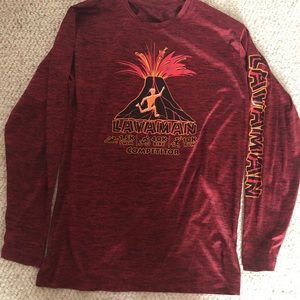 Long sleeve sports shirt